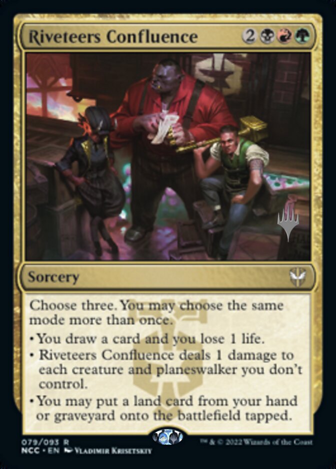 Riveteers Confluence (Promo Pack) [Streets of New Capenna Commander Promos] | Card Citadel