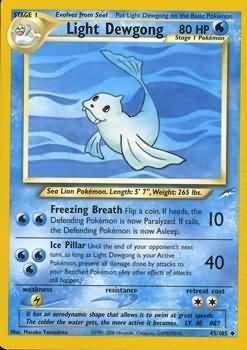 Light Dewgong (45/105) [Neo Destiny Unlimited] | Card Citadel