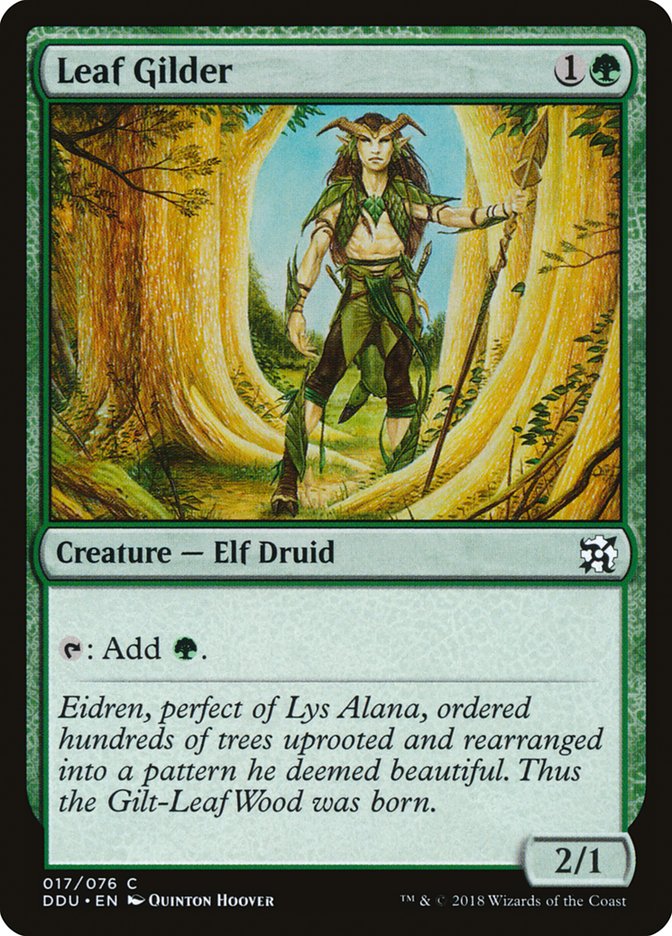 Leaf Gilder [Duel Decks: Elves vs. Inventors] | Card Citadel