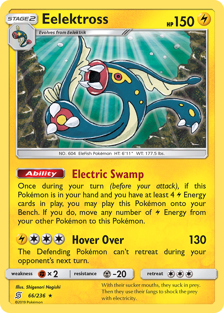 Eelektross (66/236) [Sun & Moon: Unified Minds] | Card Citadel