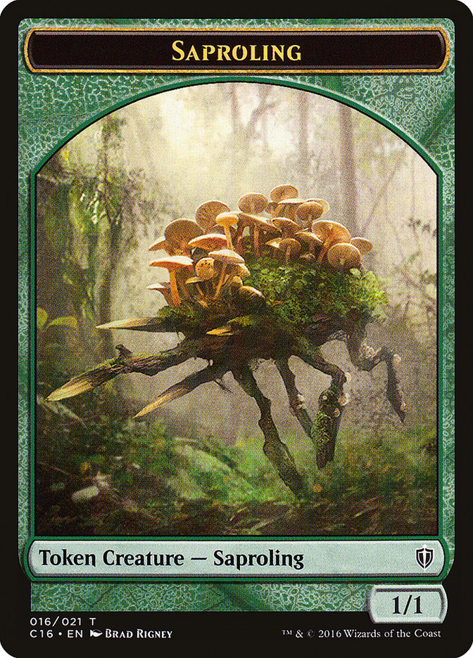 Saproling (016/021) [Commander 2016 Tokens] | Card Citadel