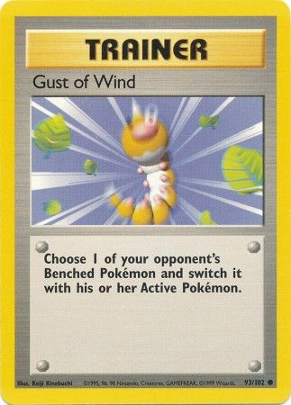 Gust of Wind (93/102) [Base Set Unlimited] | Card Citadel