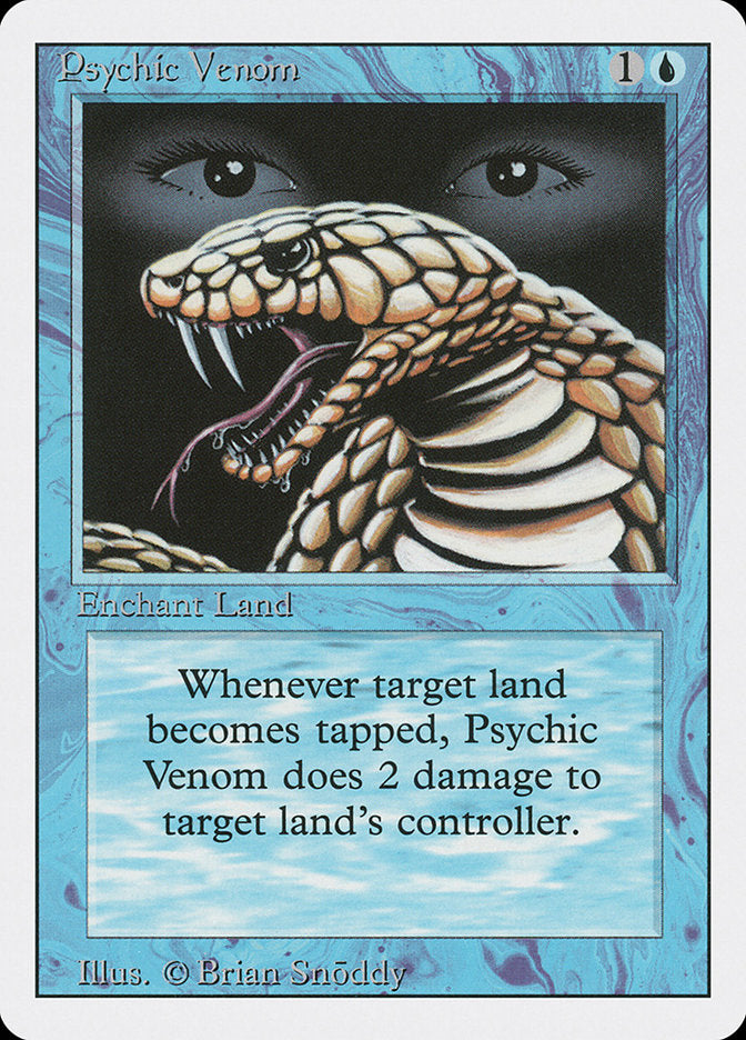 Psychic Venom [Revised Edition] | Card Citadel