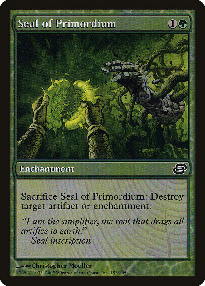 Seal of Primordium [Planar Chaos] | Card Citadel