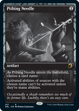 Pithing Needle [Innistrad: Double Feature] | Card Citadel