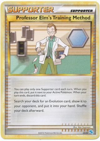 Professor Elm's Training Method (25/30) [HeartGold & SoulSilver: Trainer Kit - Gyarados] | Card Citadel