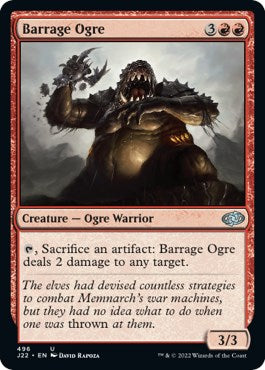 Barrage Ogre [Jumpstart 2022] | Card Citadel