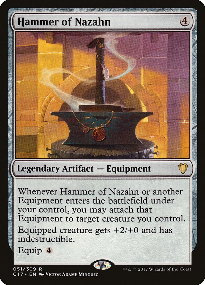 Hammer of Nazahn [Commander 2017] | Card Citadel