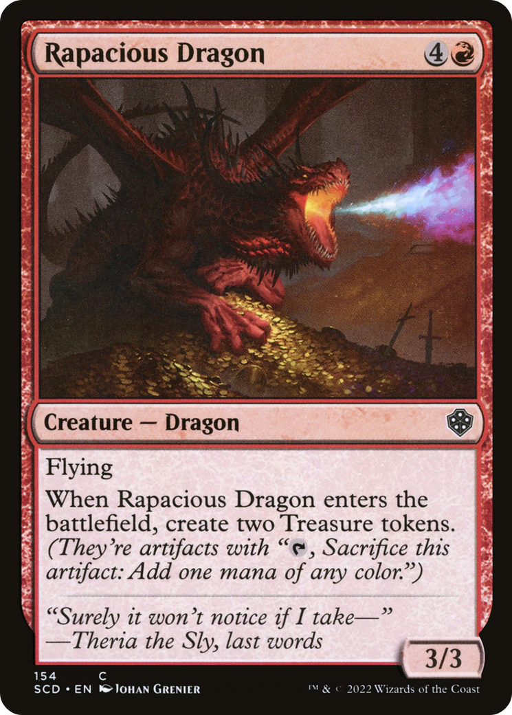 Rapacious Dragon [Starter Commander Decks] | Card Citadel