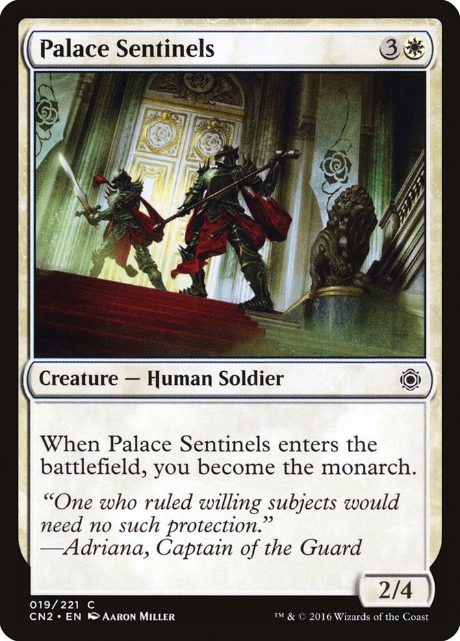 Palace Sentinels [Conspiracy: Take the Crown] | Card Citadel