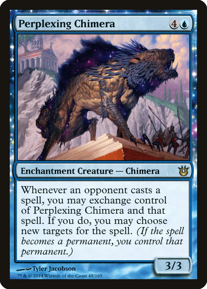 Perplexing Chimera [Born of the Gods] | Card Citadel