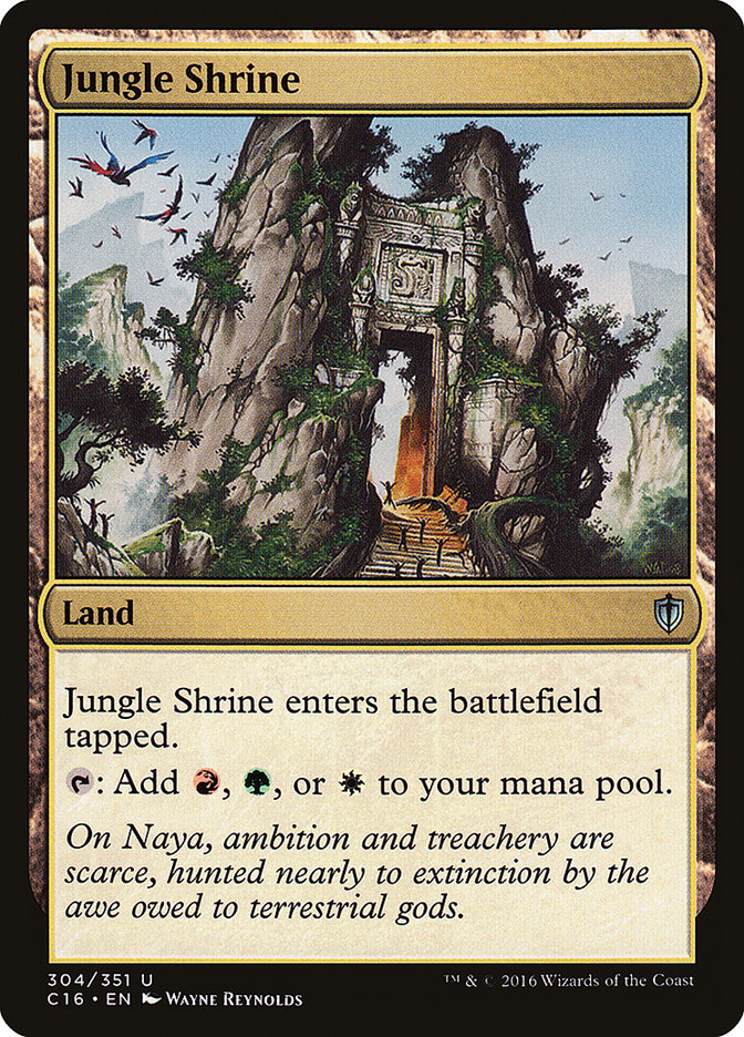 Jungle Shrine [Commander 2016] | Card Citadel