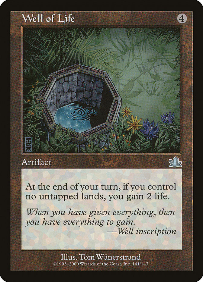 Well of Life [Prophecy] | Card Citadel