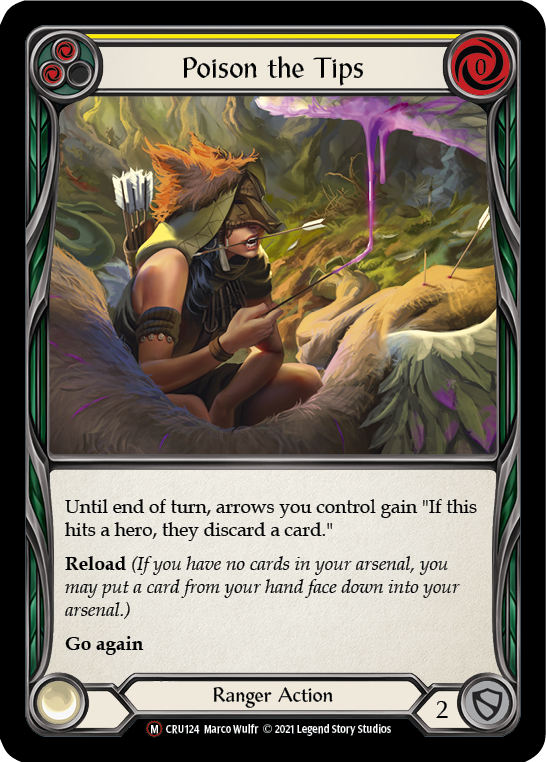 Poison the Tips [CRU124] Unlimited Normal | Card Citadel