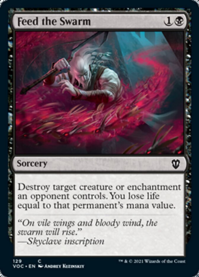 Feed the Swarm [Innistrad: Crimson Vow Commander] | Card Citadel