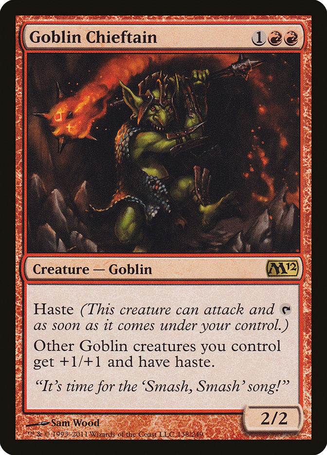 Goblin Chieftain [Magic 2012] | Card Citadel