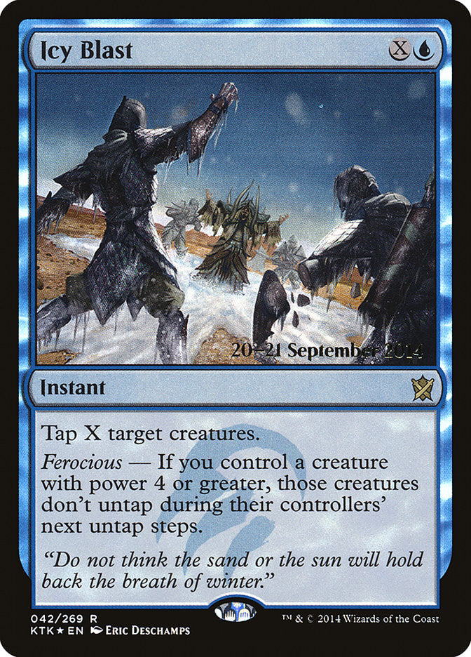 Icy Blast [Khans of Tarkir Promos] | Card Citadel