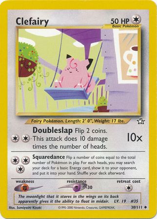 Clefairy (30/111) [Neo Genesis Unlimited] | Card Citadel