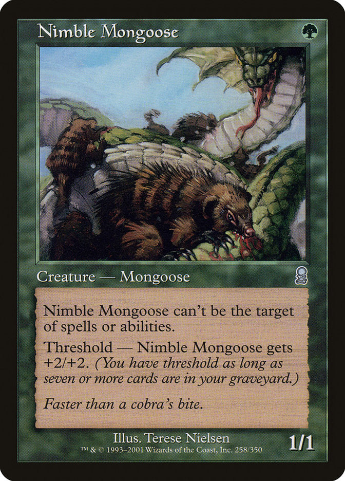 Nimble Mongoose [Odyssey] | Card Citadel