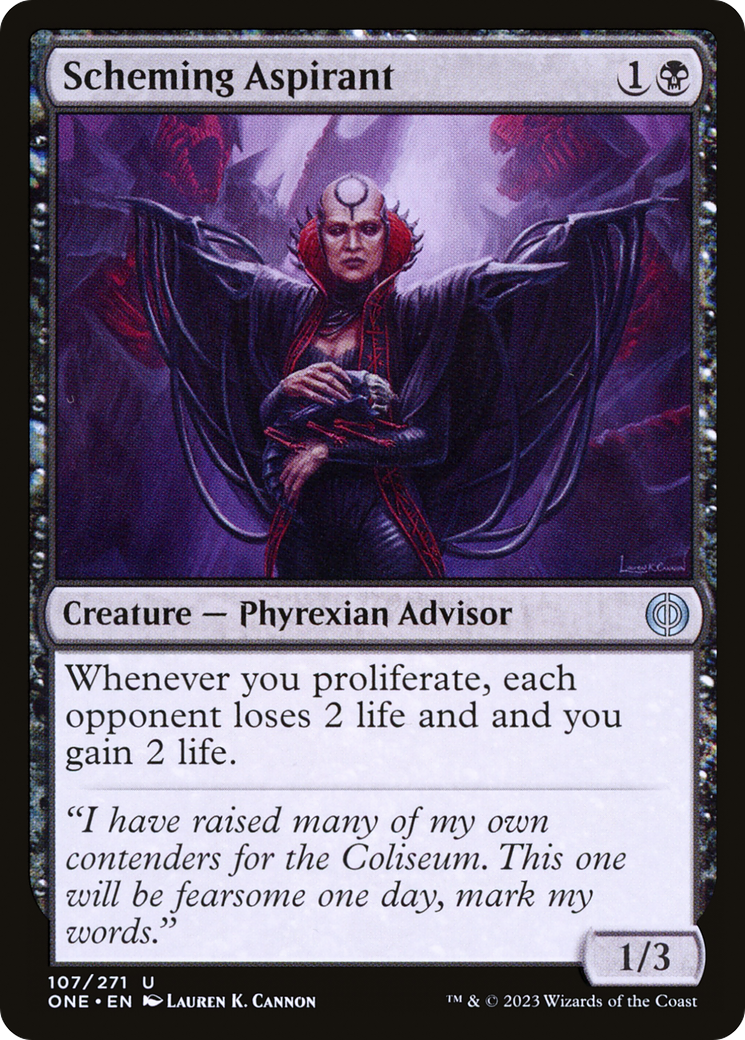 Scheming Aspirant [Phyrexia: All Will Be One] | Card Citadel