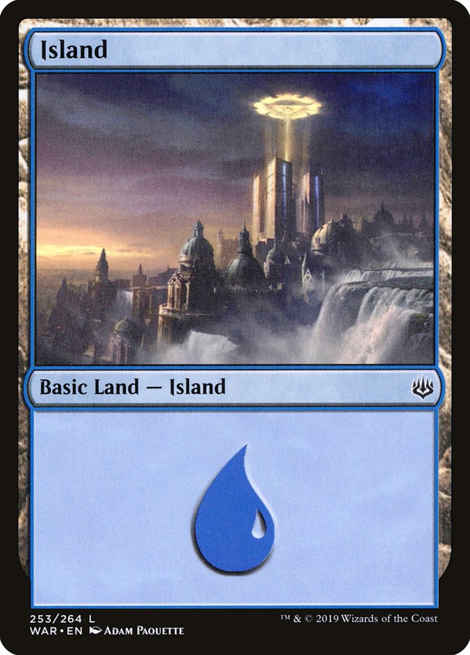 Island [War of the Spark] | Card Citadel