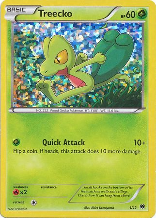 Treecko (1/12) [McDonald's Promos: 2015 Collection] | Card Citadel