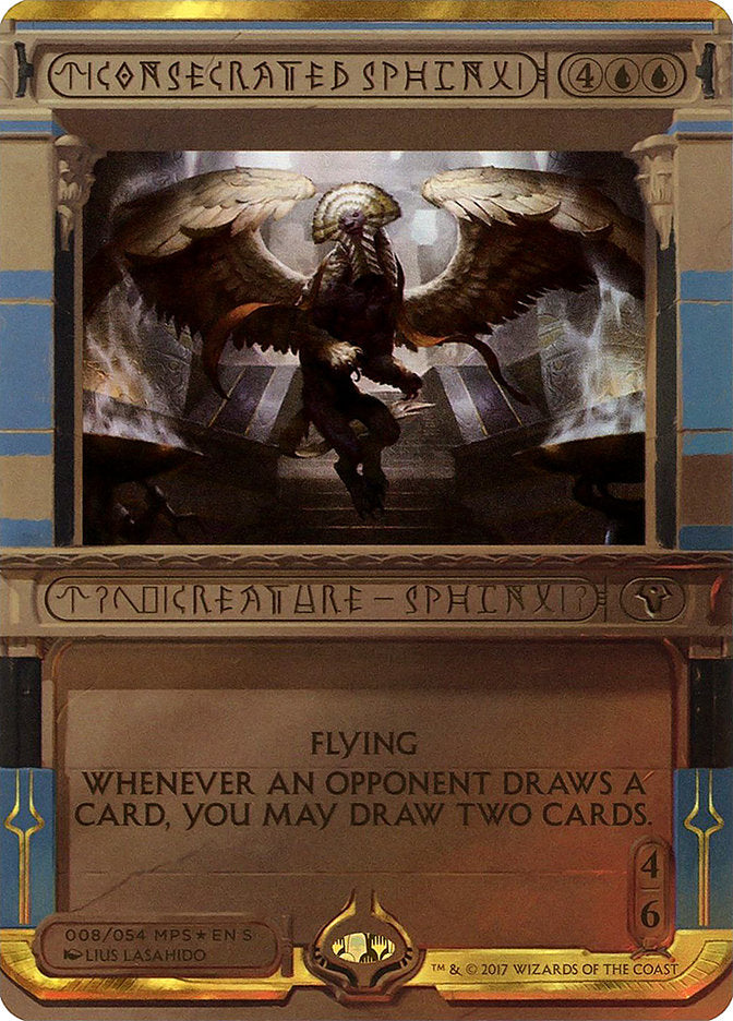 Consecrated Sphinx [Amonkhet Invocations] | Card Citadel