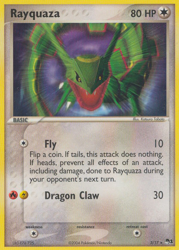 Rayquaza (3/17) [POP Series 1] | Card Citadel