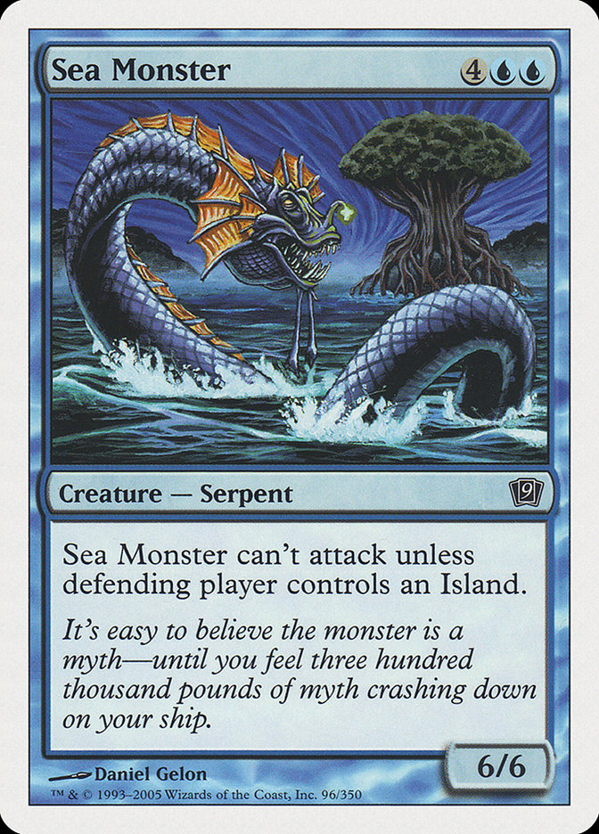 Sea Monster [Ninth Edition] | Card Citadel