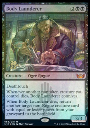 Body Launderer [Streets of New Capenna Prerelease Promos] | Card Citadel