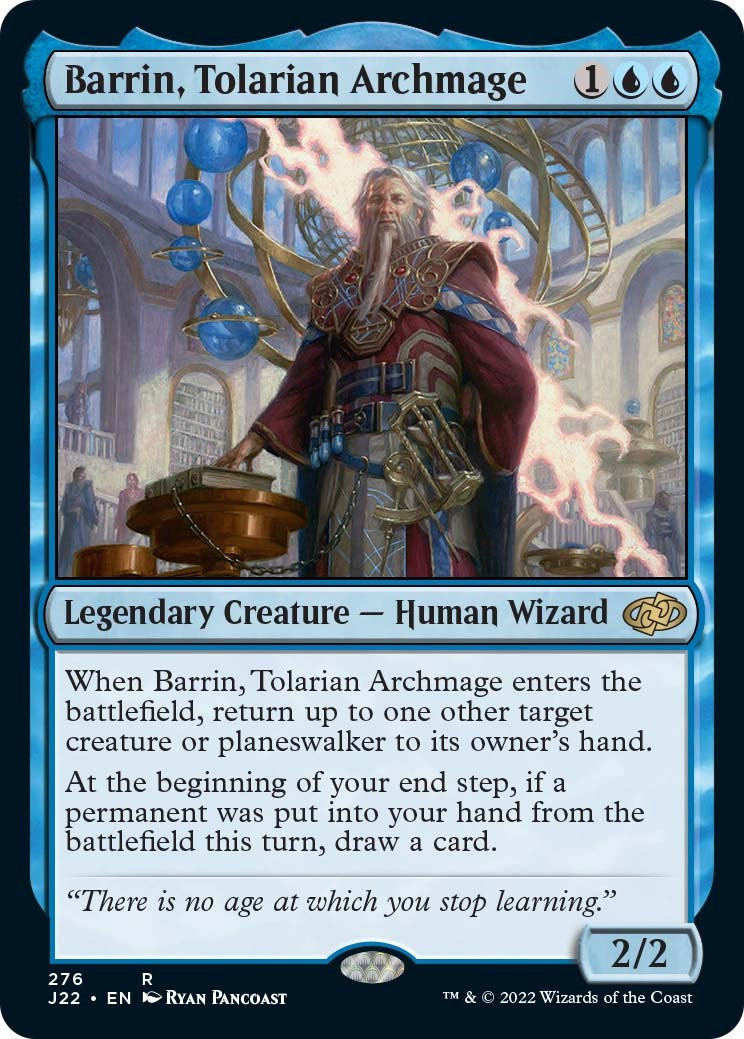 Barrin, Tolarian Archmage [Jumpstart 2022] | Card Citadel