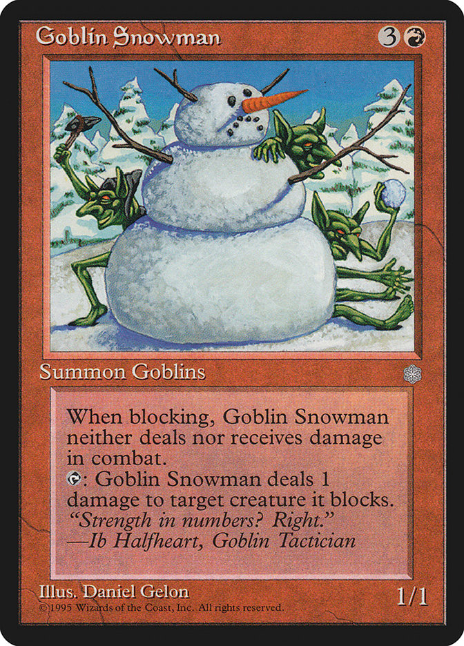 Goblin Snowman [Ice Age] | Card Citadel