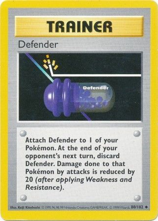 Defender (80/102) [Base Set Shadowless Unlimited] | Card Citadel