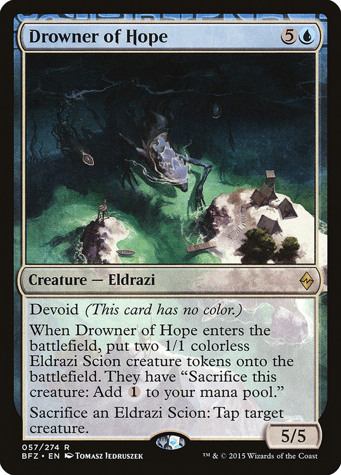 Drowner of Hope [Battle for Zendikar] | Card Citadel