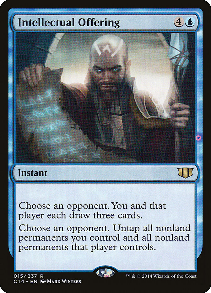 Intellectual Offering [Commander 2014] | Card Citadel