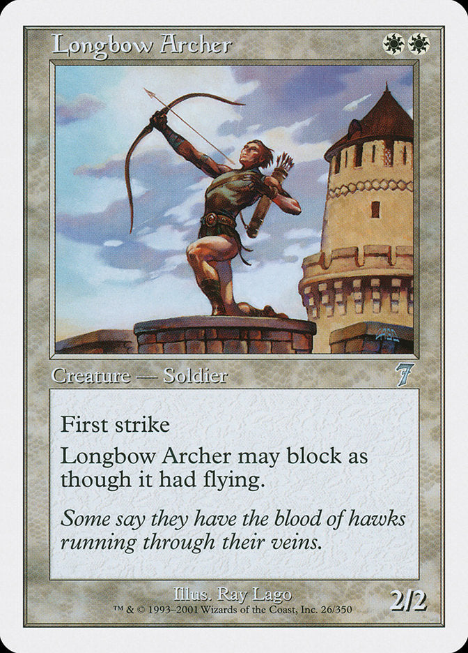 Longbow Archer [Seventh Edition] | Card Citadel