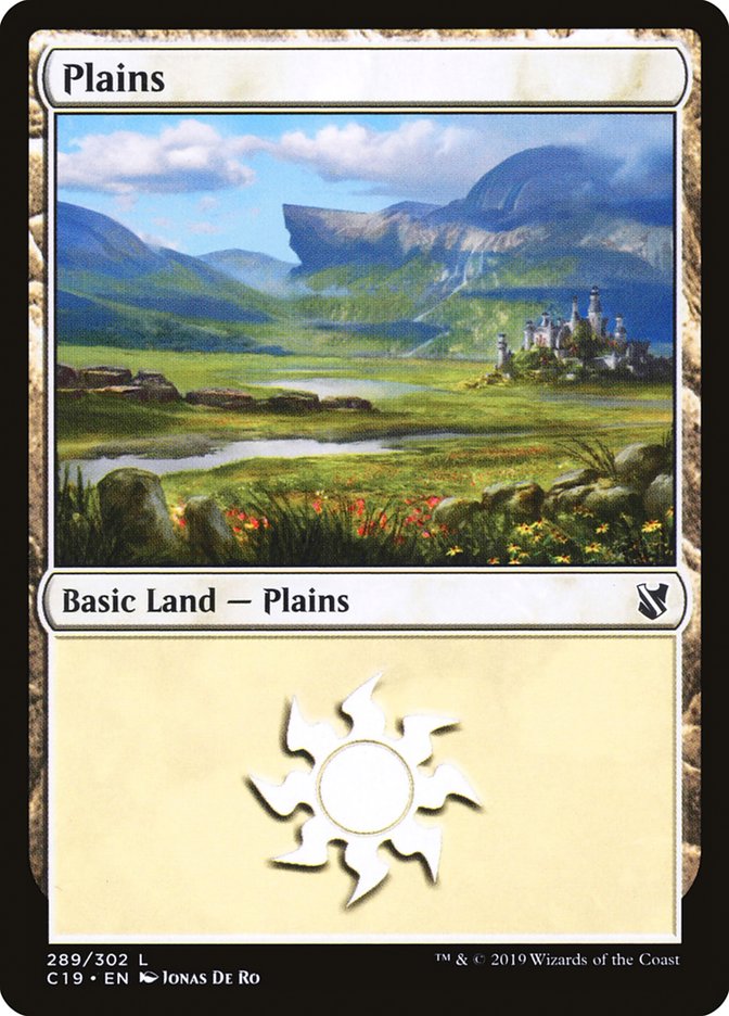 Plains (289) [Commander 2019] | Card Citadel