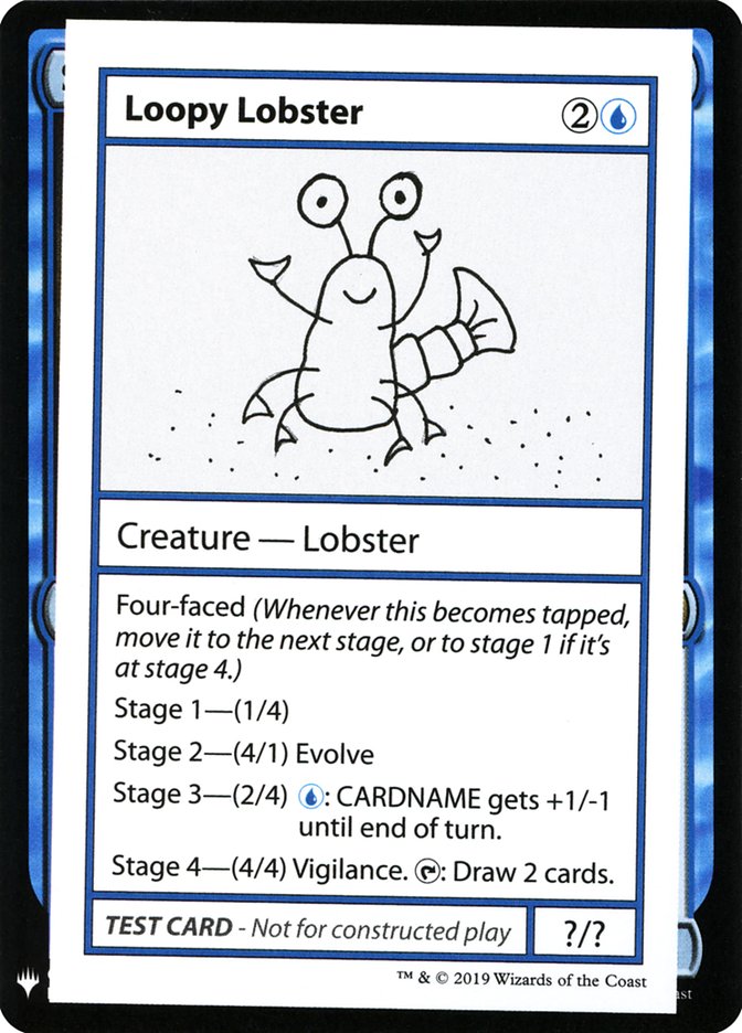 Loopy Lobster [Mystery Booster Playtest Cards] | Card Citadel