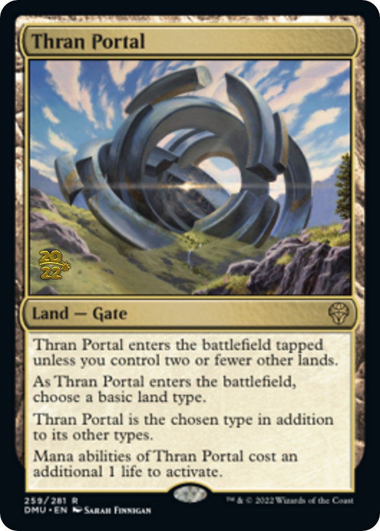 Thran Portal [Dominaria United Prerelease Promos] | Card Citadel