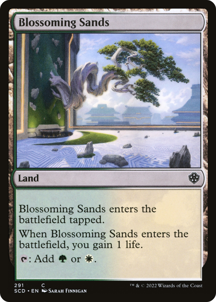 Blossoming Sands [Starter Commander Decks] | Card Citadel