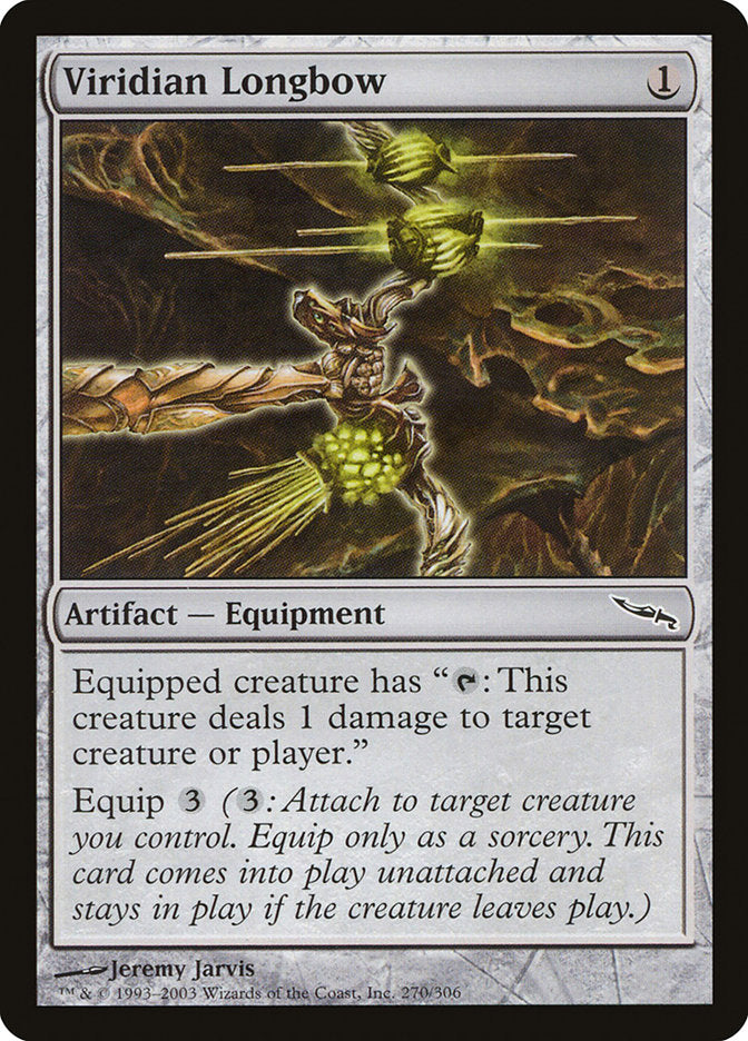 Viridian Longbow [Mirrodin] | Card Citadel