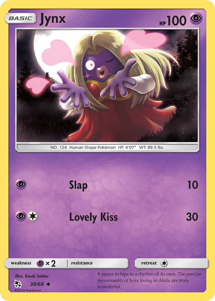 Jynx (30/68) [Sun & Moon: Hidden Fates] | Card Citadel