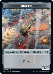 Myr // Thopter (010) Double-Sided Token [The Brothers' War Commander Tokens] | Card Citadel