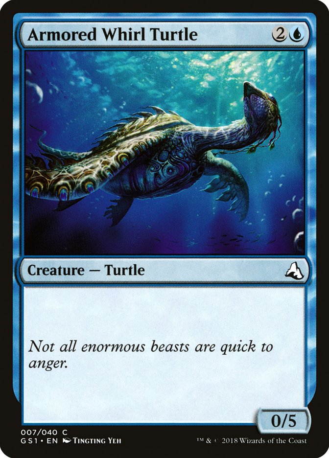 Armored Whirl Turtle [Global Series Jiang Yanggu & Mu Yanling] | Card Citadel