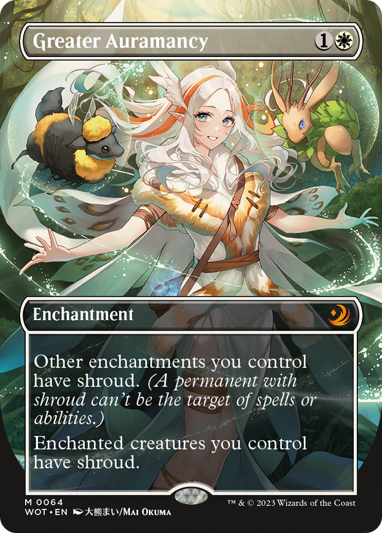 Greater Auramancy (Anime Borderless) [Wilds of Eldraine: Enchanting Tales] | Card Citadel