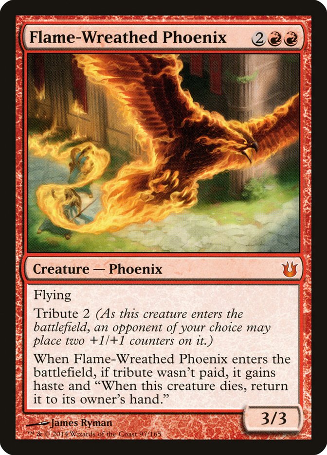 Flame-Wreathed Phoenix [Born of the Gods] | Card Citadel