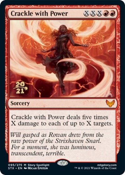 Crackle with Power [Strixhaven: School of Mages Prerelease Promos] | Card Citadel