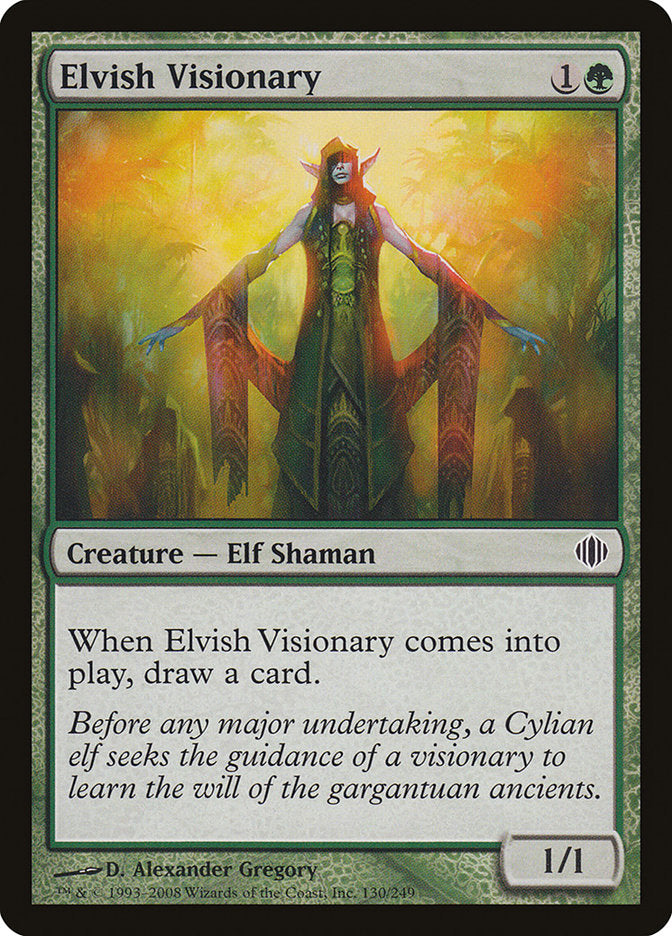 Elvish Visionary [Shards of Alara] | Card Citadel
