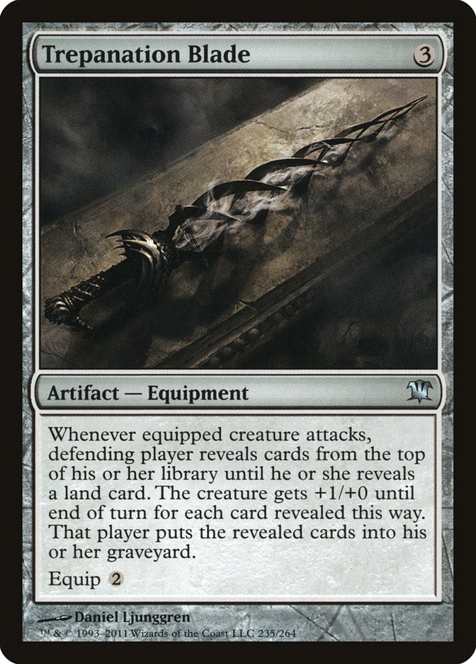 Trepanation Blade [Innistrad] | Card Citadel