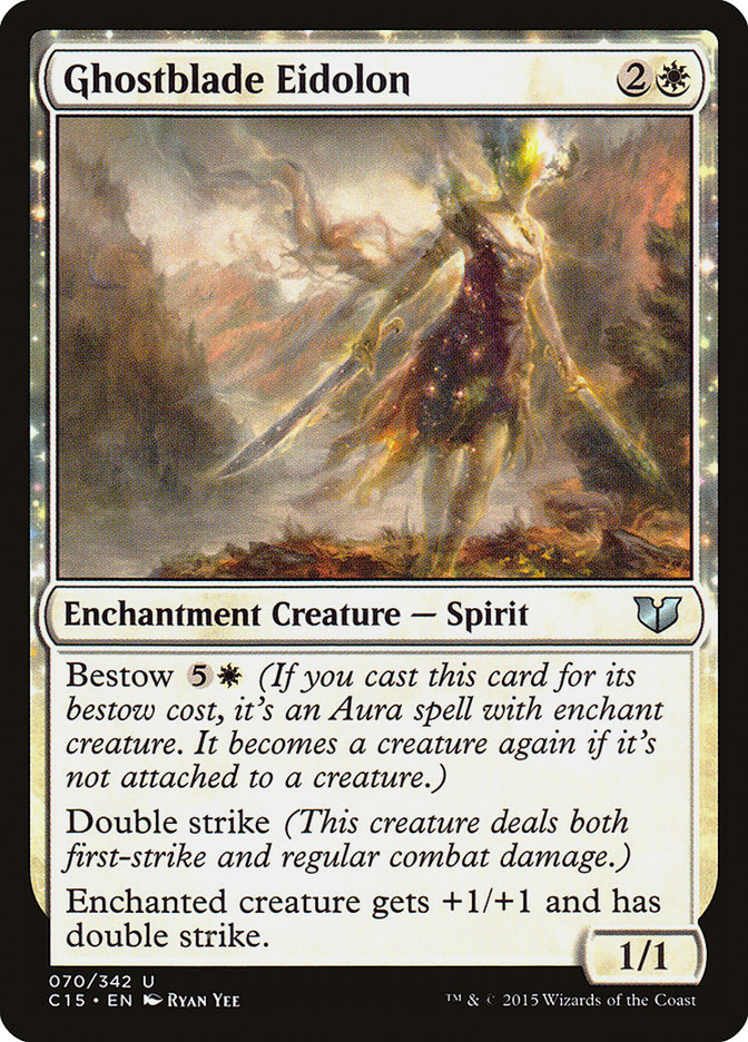 Ghostblade Eidolon [Commander 2015] | Card Citadel